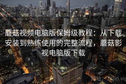蘑菇视频电脑版保姆级教程：从下载安装到熟练使用的完整流程，蘑菇影视电脑版下载