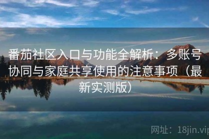 番茄社区入口与功能全解析：多账号协同与家庭共享使用的注意事项（最新实测版）