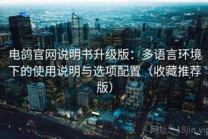 电鸽官网说明书升级版：多语言环境下的使用说明与选项配置（收藏推荐版）