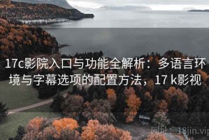 17c影院入口与功能全解析：多语言环境与字幕选项的配置方法，17 k影视