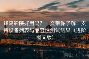 蜂鸟影院好用吗？一文带你了解：支持设备列表与兼容性测试结果（进阶图文版）