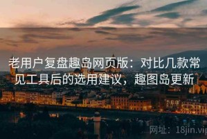 老用户复盘趣岛网页版：对比几款常见工具后的选用建议，趣图岛更新