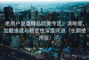 老用户复盘精品欧美专区：清晰度、加载速度与稳定性深度评测（长期使用版）