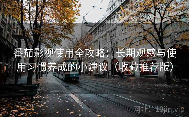 番茄影视使用全攻略：长期观感与使用习惯养成的小建议（收藏推荐版）