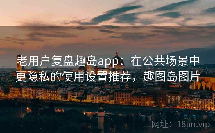老用户复盘趣岛app:在公共场景中更隐私的使用设置推荐,趣图岛图片 老用户复盘趣岛app:在公共场景中更隐私的使用设置推荐,趣图岛图片