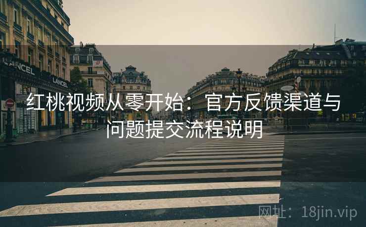 红桃视频从零开始:官方反馈渠道与问题提交流程说明 红桃视频从零开始:官方反馈渠道与问题提交流程说明