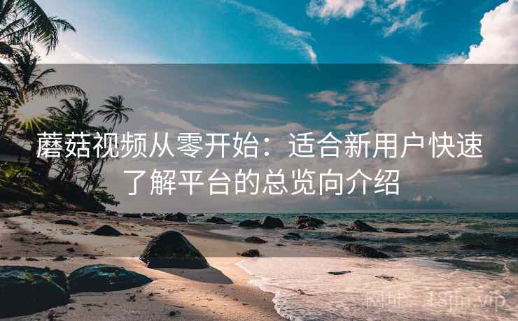 蘑菇视频从零开始:适合新用户快速了解平台的总览向介绍 蘑菇视频从零开始:适合新用户快速了解平台的总览向介绍
